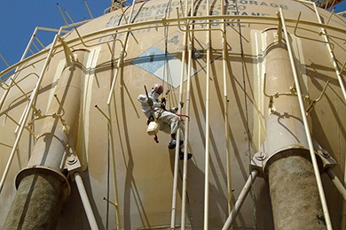 Ammonia Tank Inspection